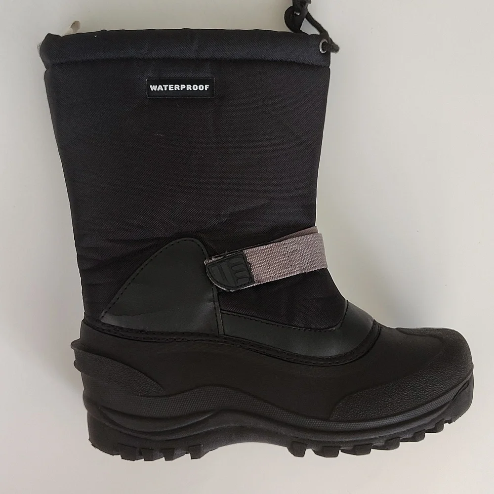 SC Outdoor Men's Waterproof Insulated Snow Boot with Adjustable Toggle Men's 8